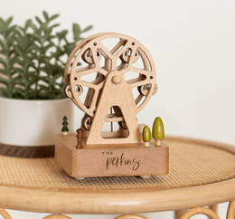 wooden anniversary gifts - wooden music box
