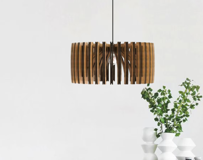 Free Co2 Laser Cutting Files for Wood Pendant Lights