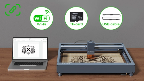 Marque Xtool, machine de découpe et de gravure laser - Transfer ID