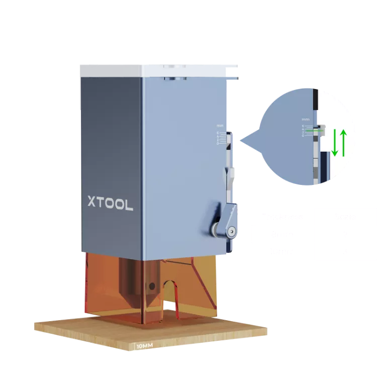 xTool M1専用ハニカムパネル付く多機能ライザー - 4