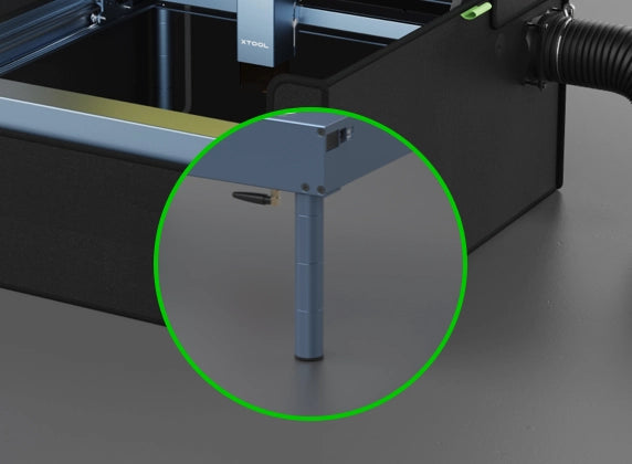 xTool Enclosure: Foldable and Smoke-proof Cover for D1/D1 Pro and Other Laser Engravers P5010171