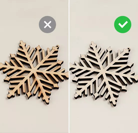 remove burn marks from laser cut wood