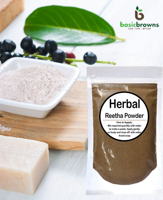 Sridevi Herbals Reetha Powder, 100g - 1