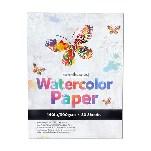 Mixed Media Paper Pad (60-sheet) – Brite Crown