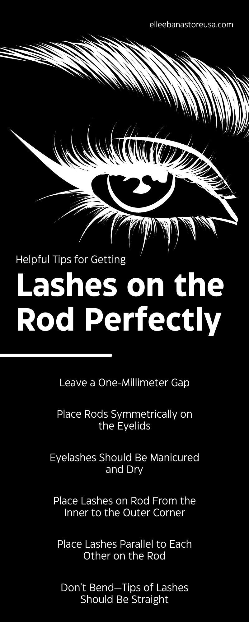 Helpful Tips for Getting Lashes on the Rod Perfectly