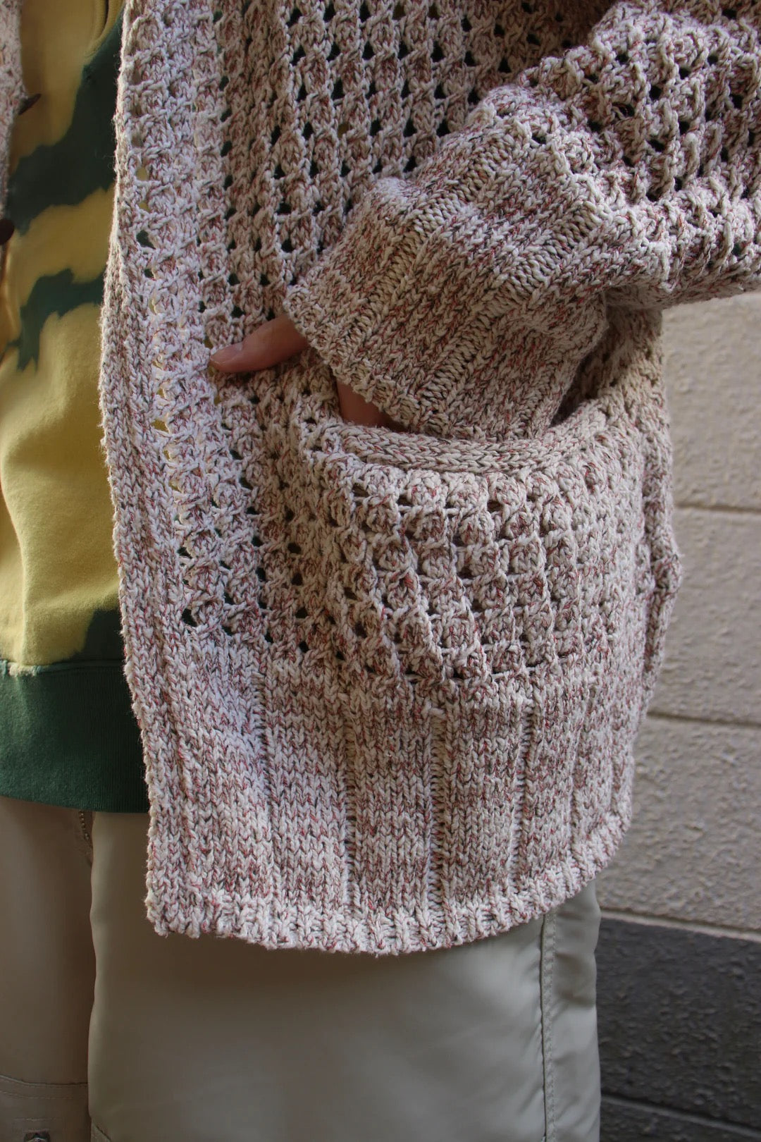 Openwork Cardigan(ECRU)