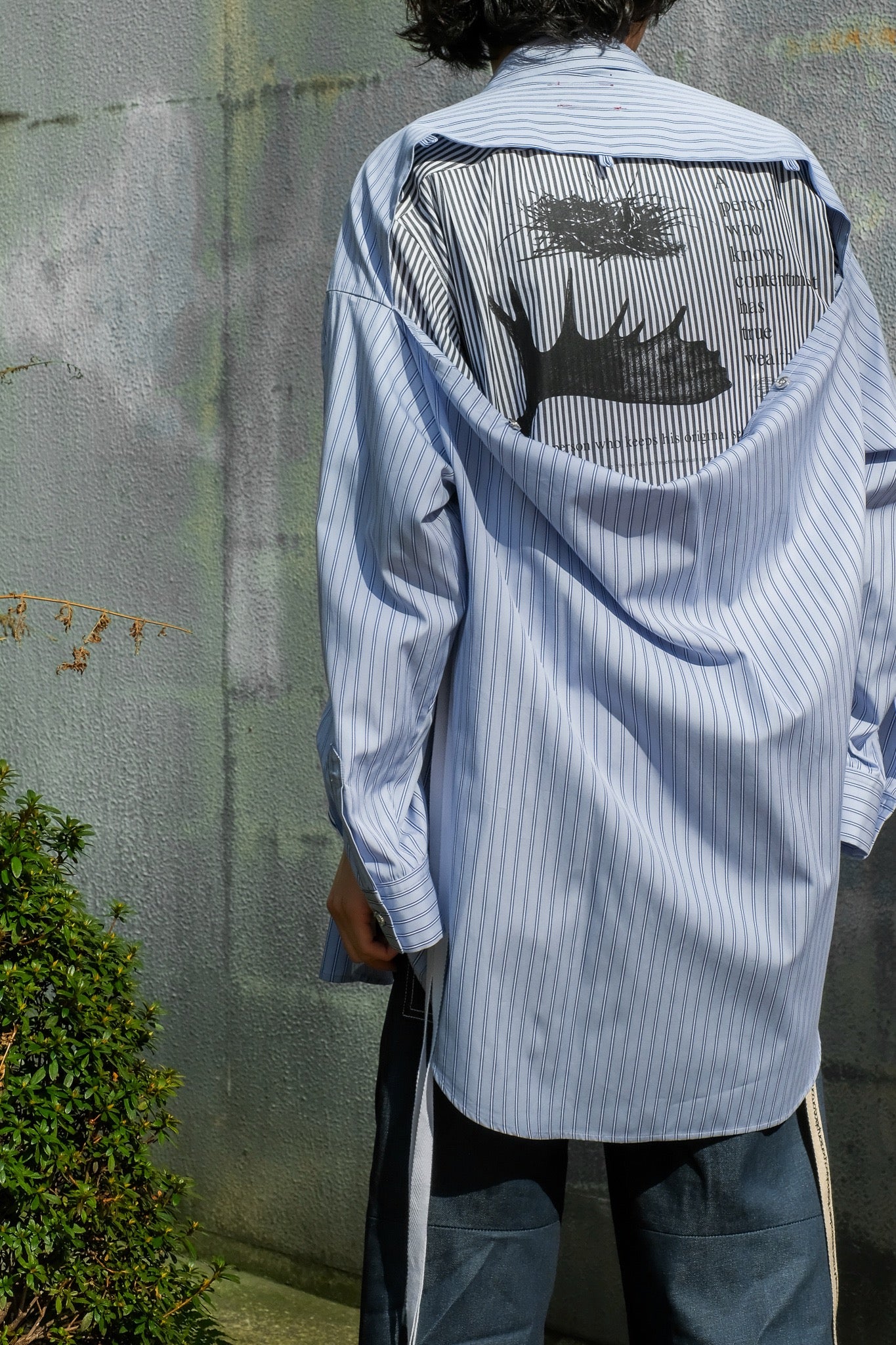 SOE 21SS "Know Enough" Regular Collar Shirt Styling Photo