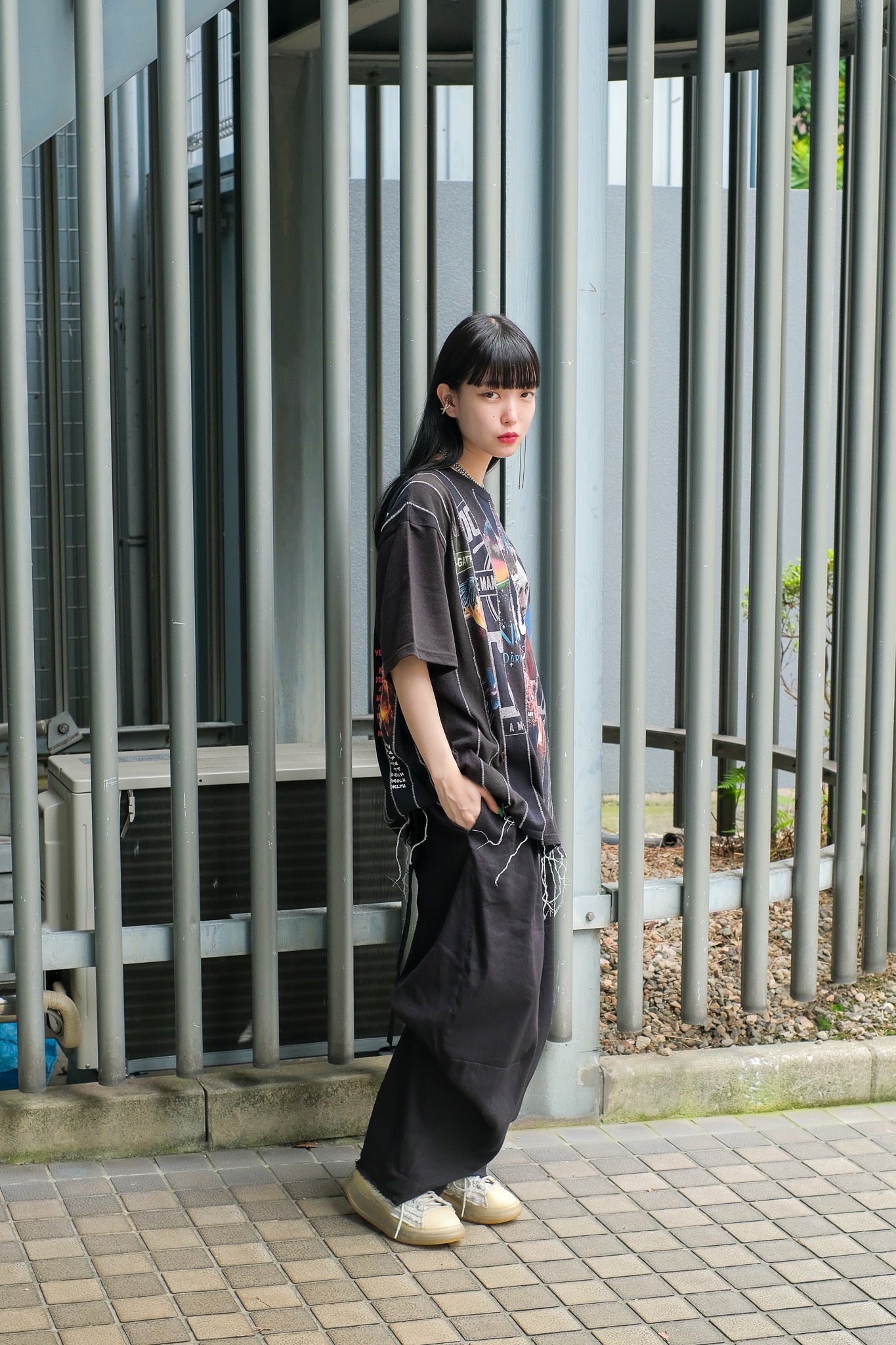 Styling image using TISCAR ESPADAS 22SS THE EMPRO 3 Pants