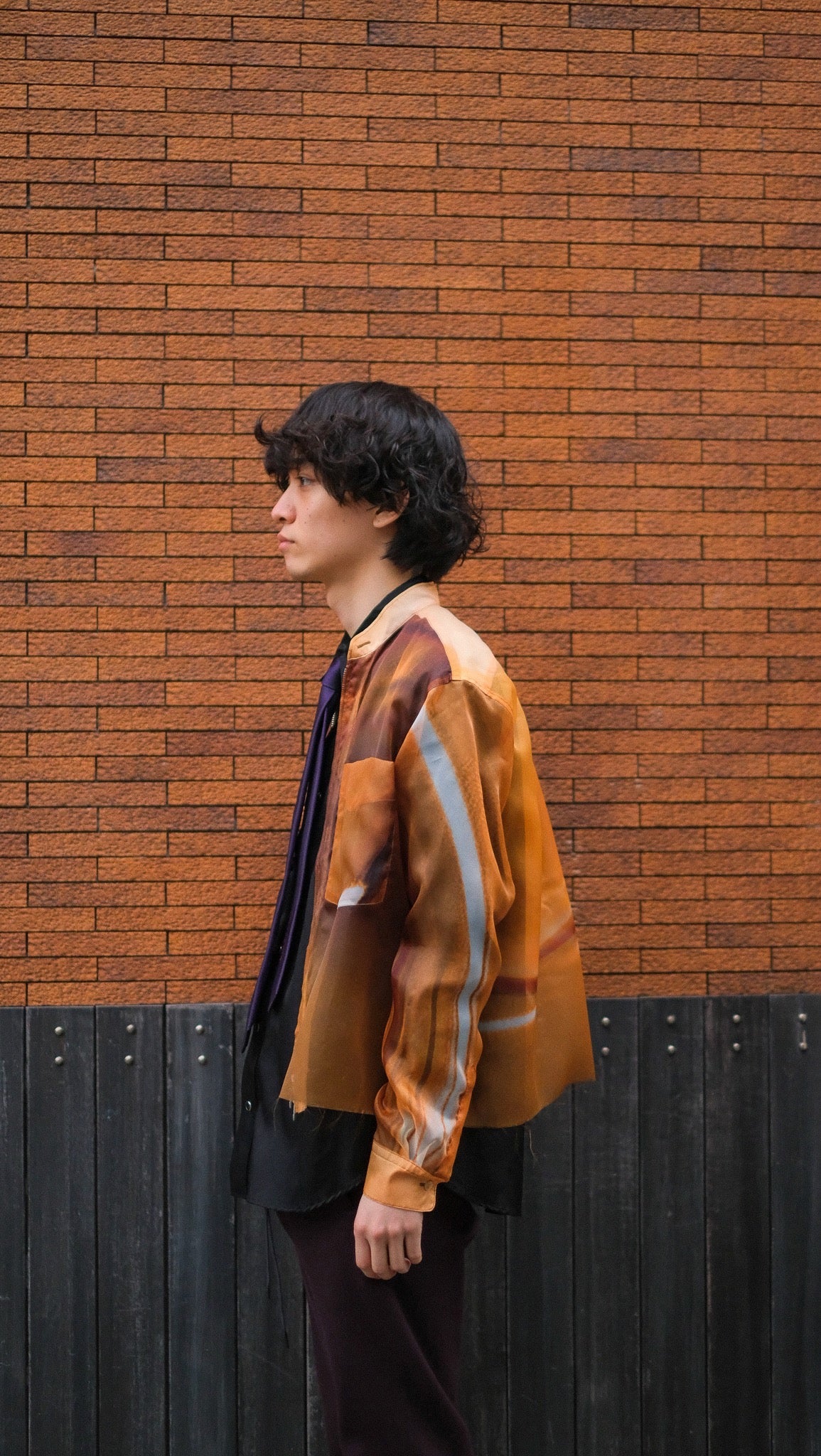 Wearing Masu 21SS Zip Upgrass Shirt Wear Image