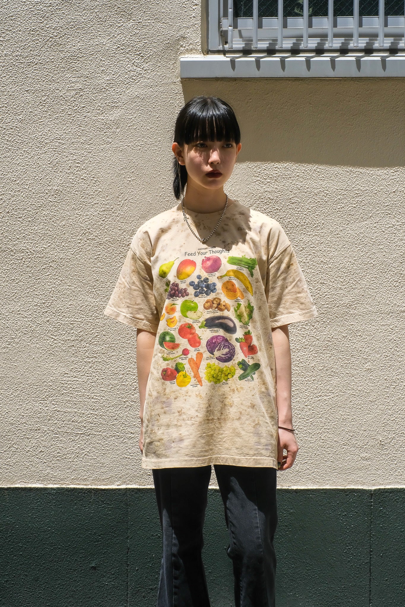 Viron Survenir Vegetable S/S Print T-SH