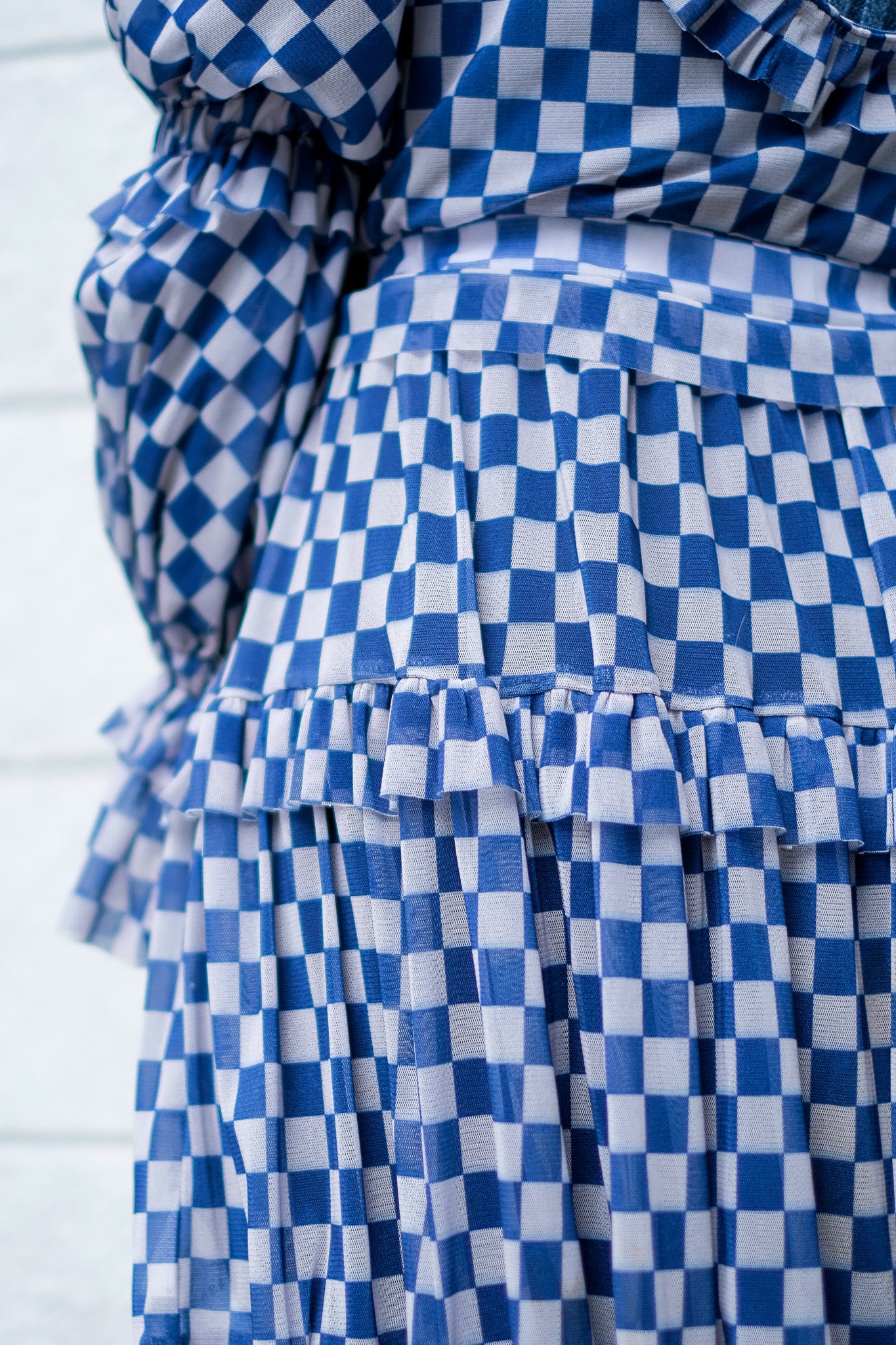 tiit tokyoのpanel tule dressを使用したスタイリング画像