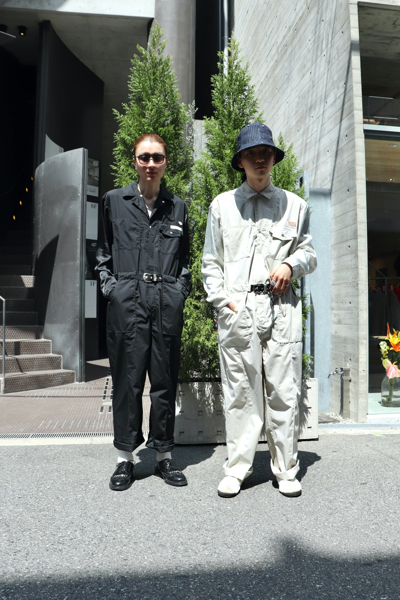 TOGA x Dickies 2022SS Collection New wearing image