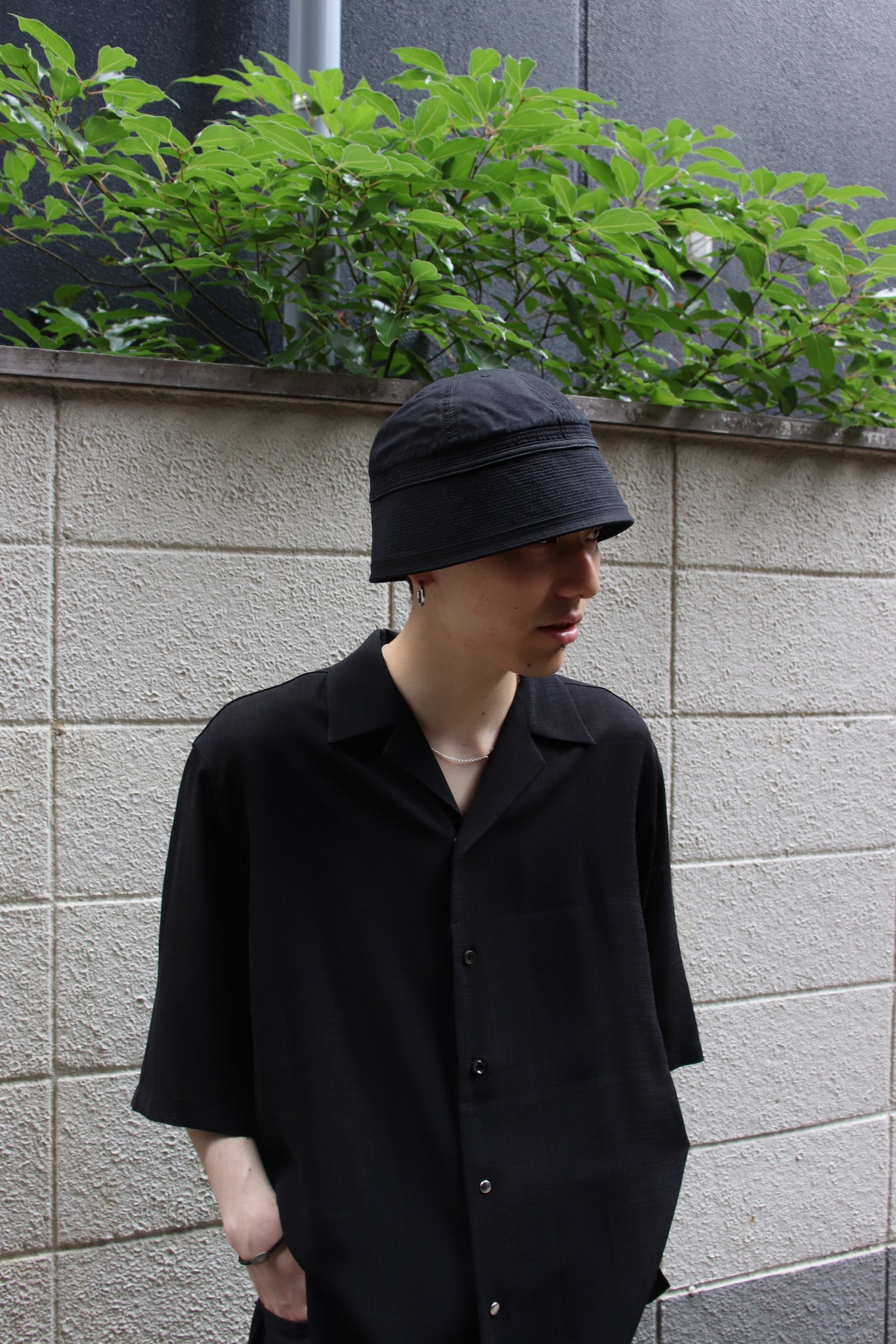 SOLARISのSAILOR HAT “SHEPHERD”のBLACK