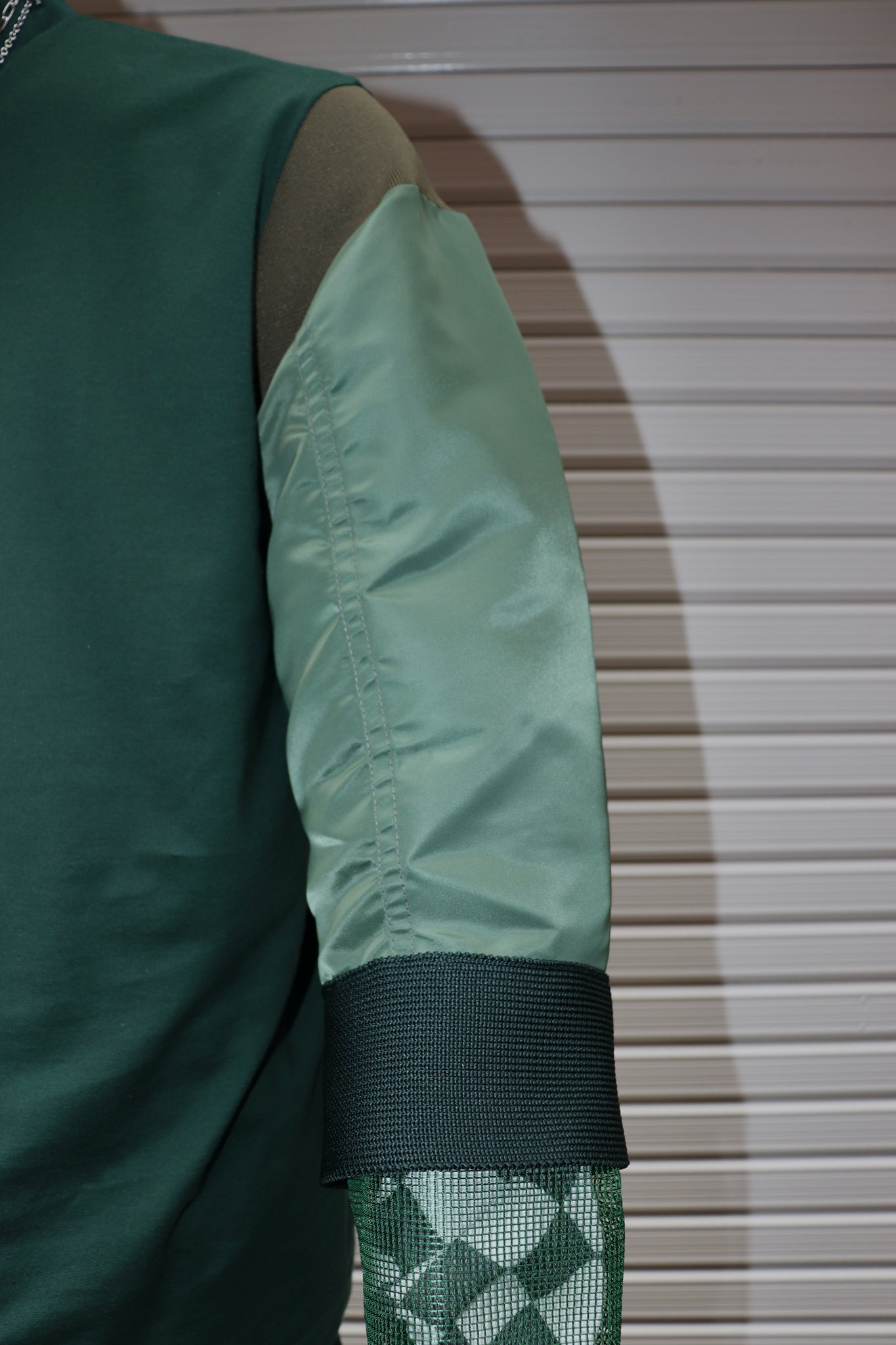 TOGA VIRILIS 23ss Cotton jersey L/S(GREEN)