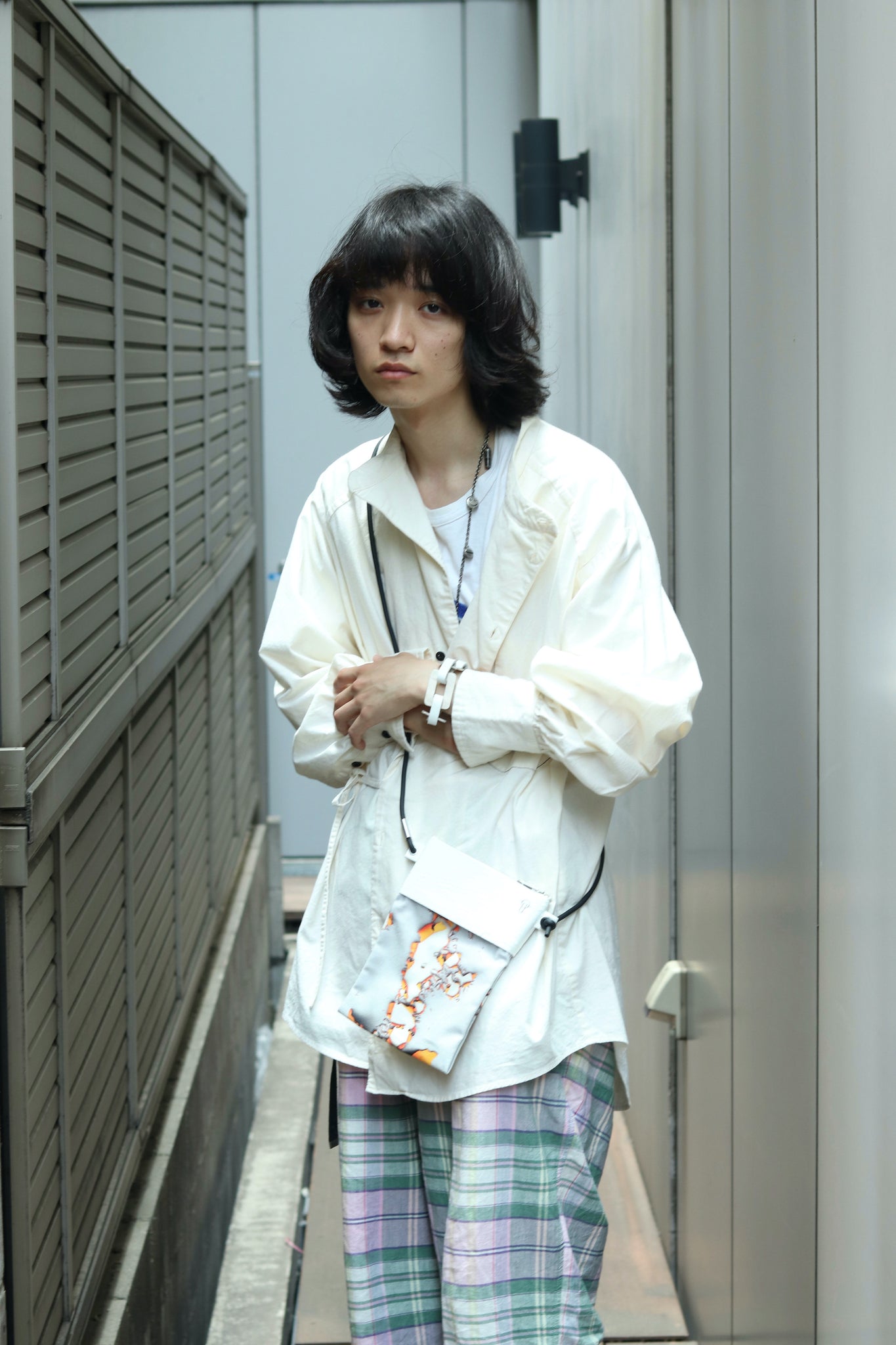 KAGARI YUSUKE COLLECTION DE 21SS TISSULES MURAL SAKOSOSHISH MATSUMOTO Image
