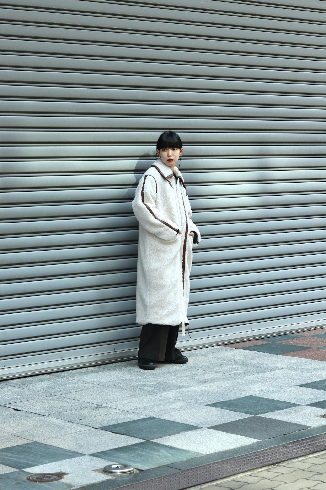 soduk ロングボアコート boa tape coat | www.avredentor.com.br