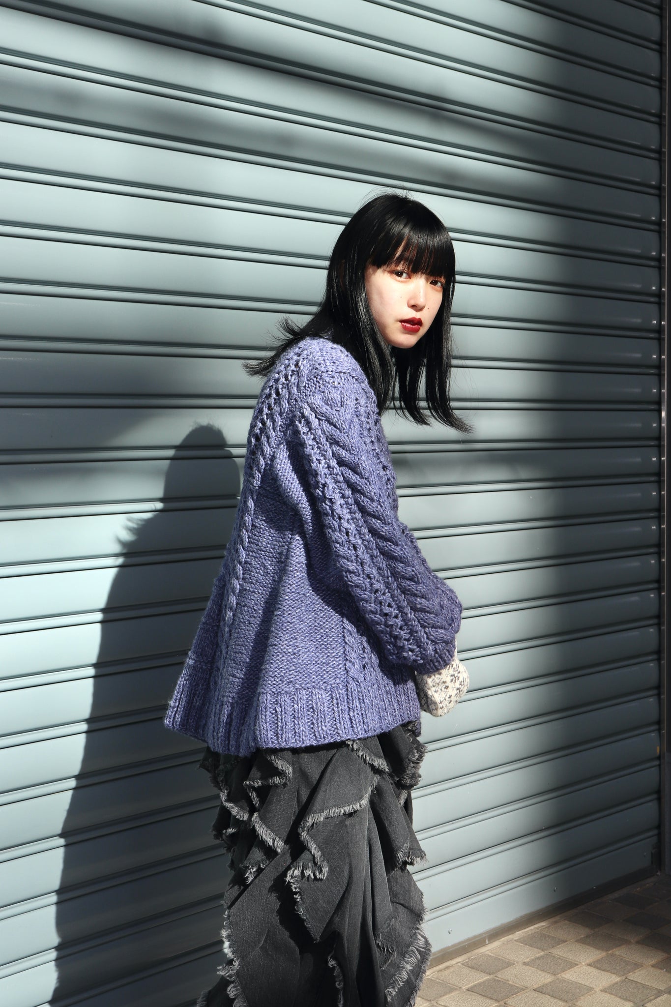 tiit tokyoのpullover knitを使用したスタイリング画像