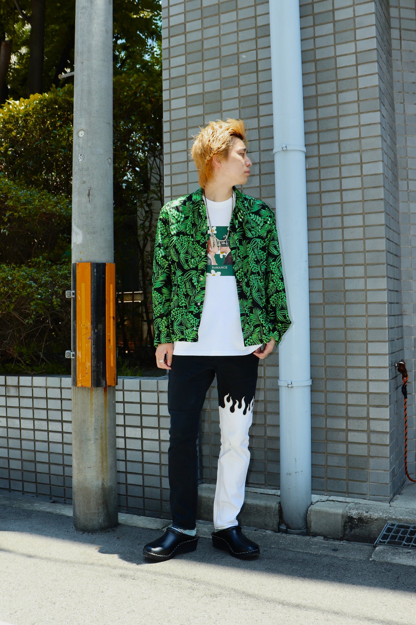 TOGA VIRILIS Cotton Embroidery blouson