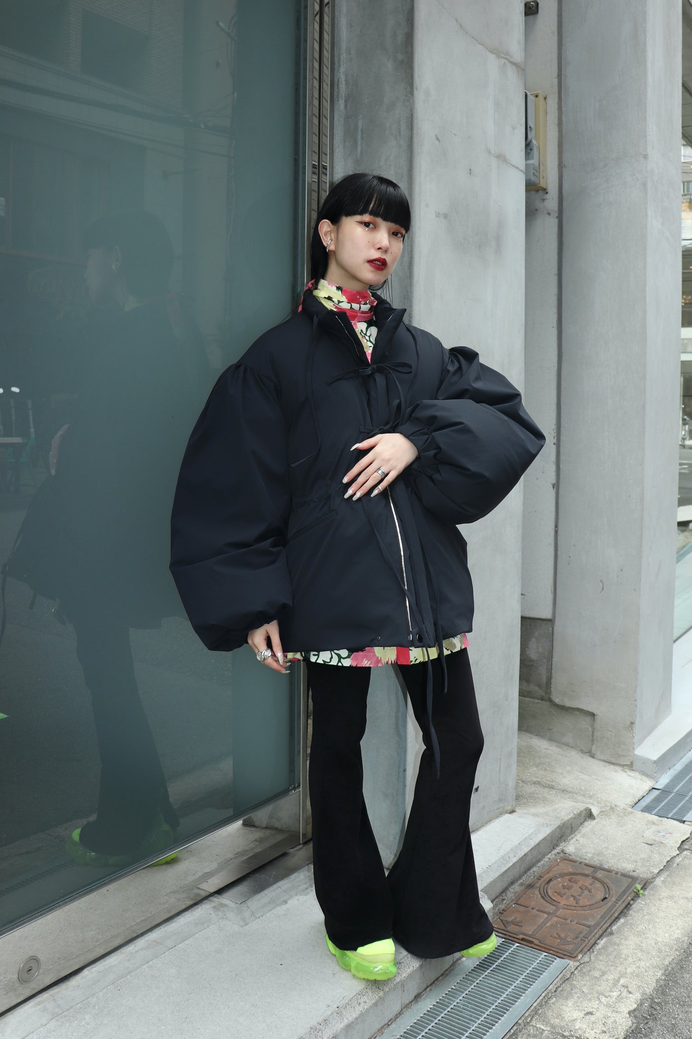 BELPER 22AWのPUFF SLEEVES DOWN JACKETを使用したスタイリング画像