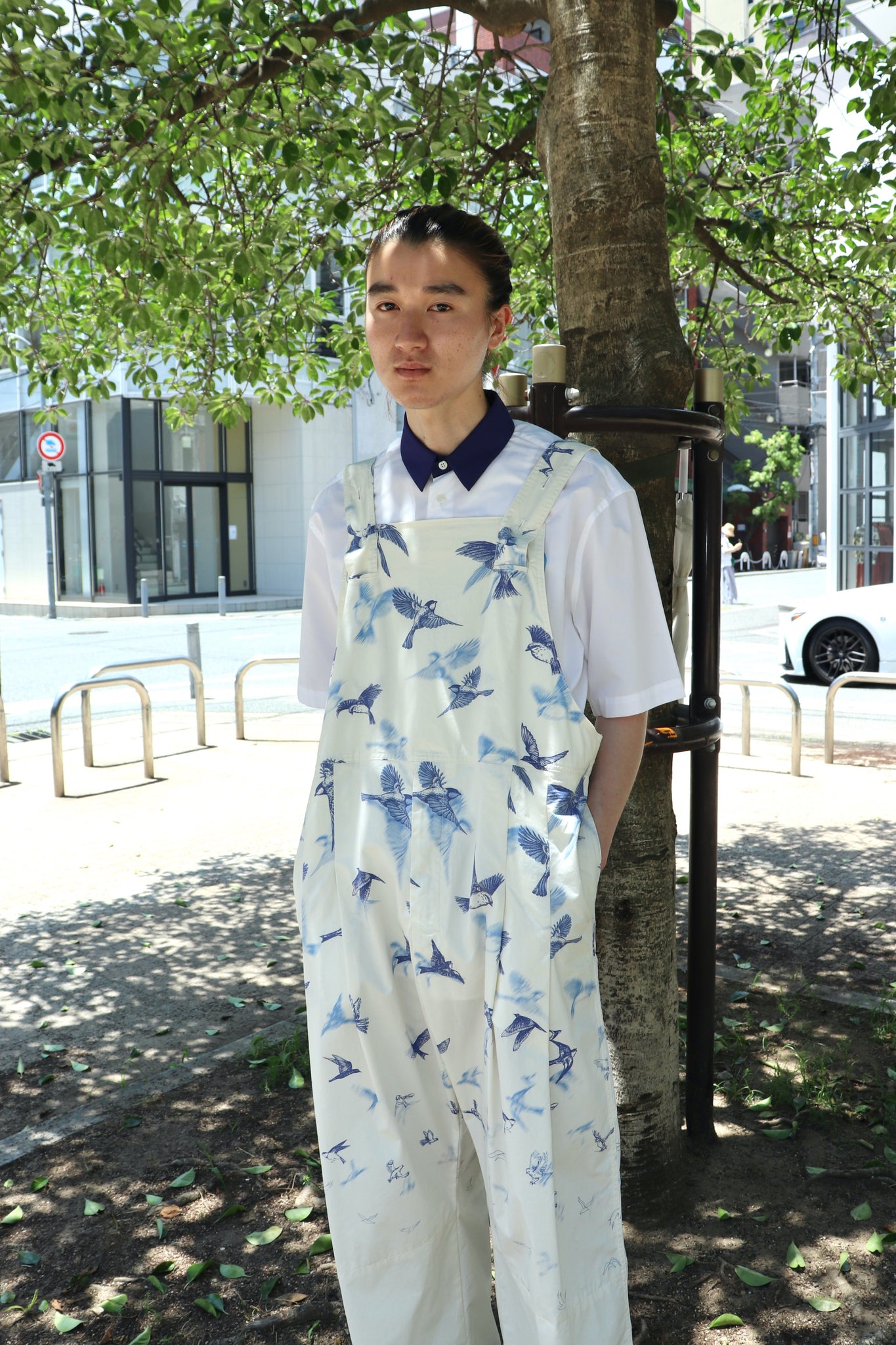 Styling image using Bib and Braces of SHINYA KOZUKA 22SS