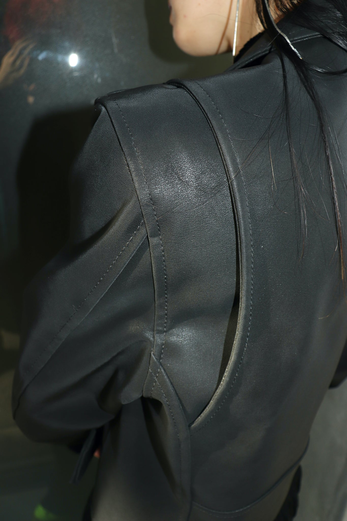 perverze 22AW Re-Leather Riders Jacketを使用したスタイリング画像