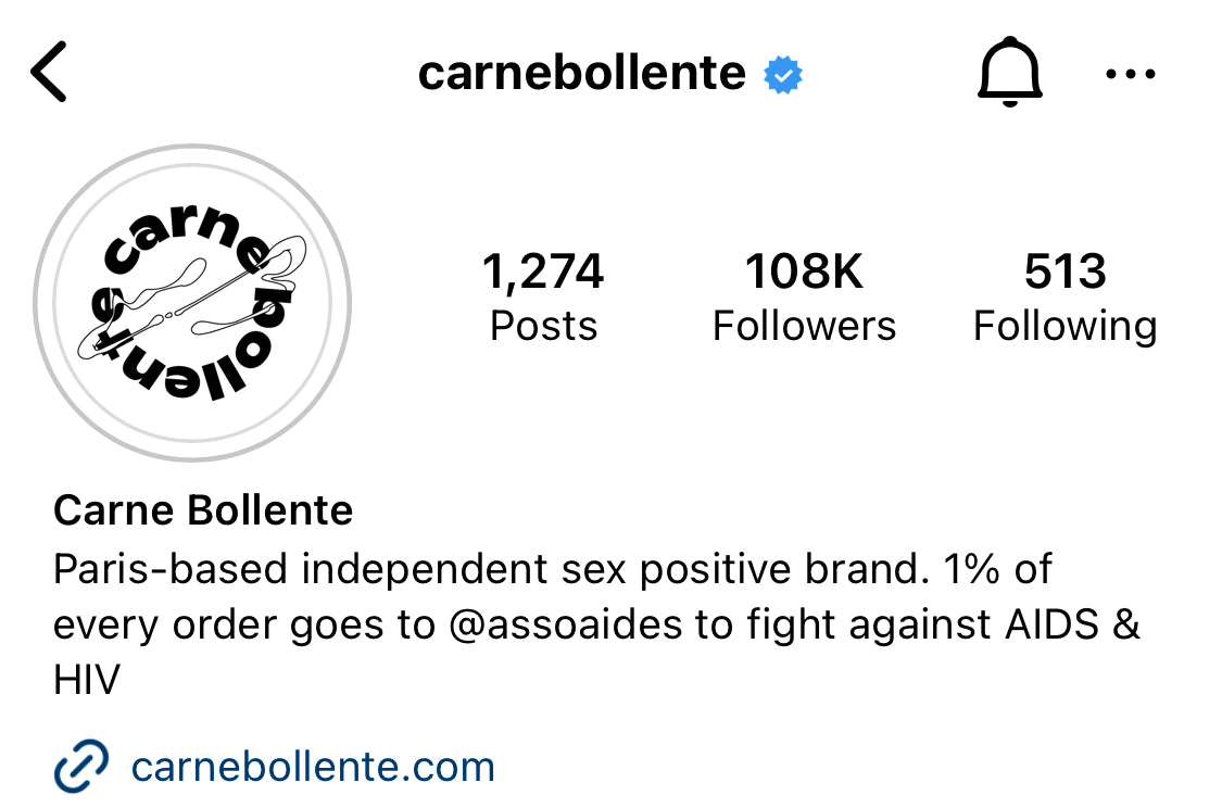 Profile image of CARNE BOLLENTE Instagram