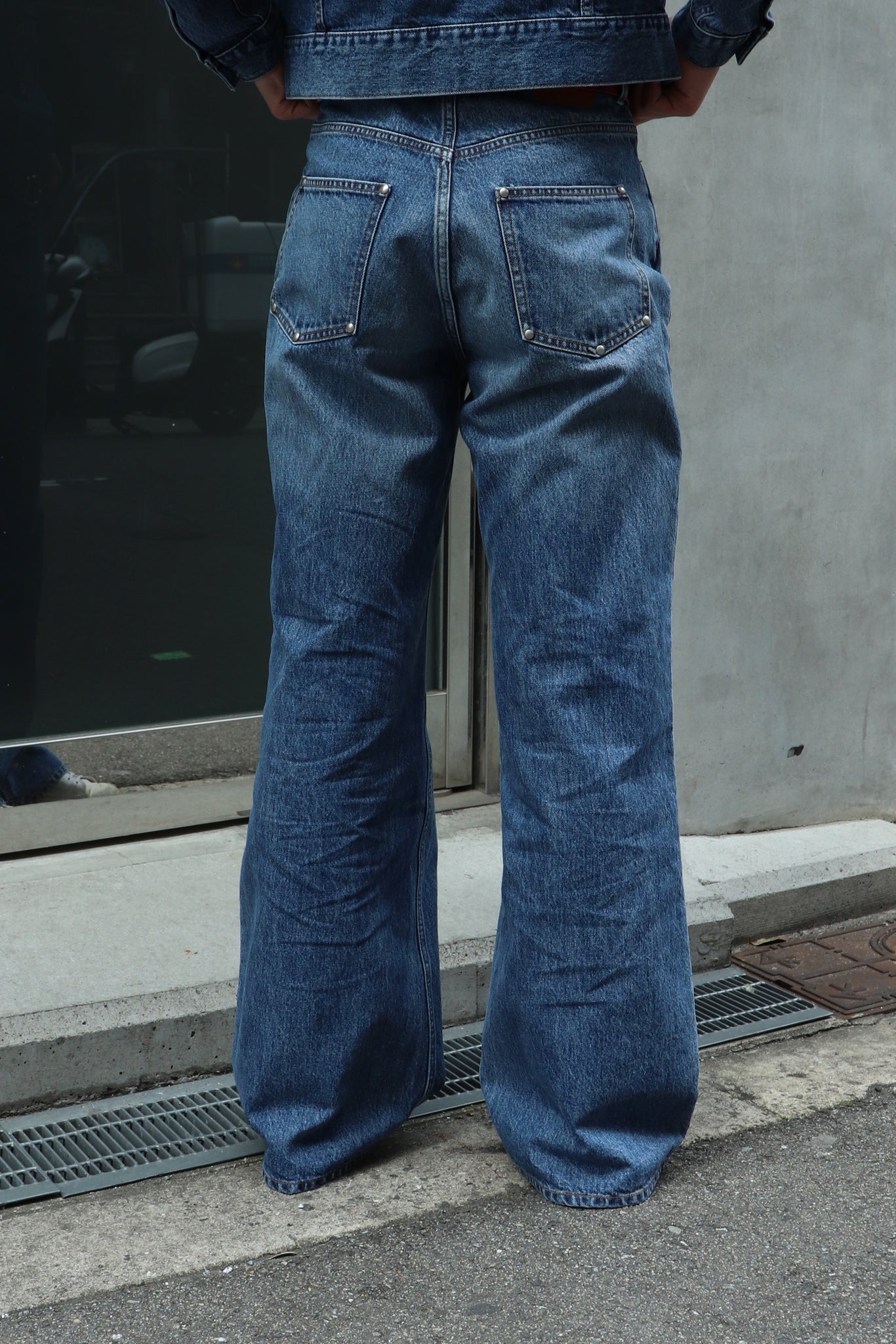 Image of LittleBig's wide denim pants