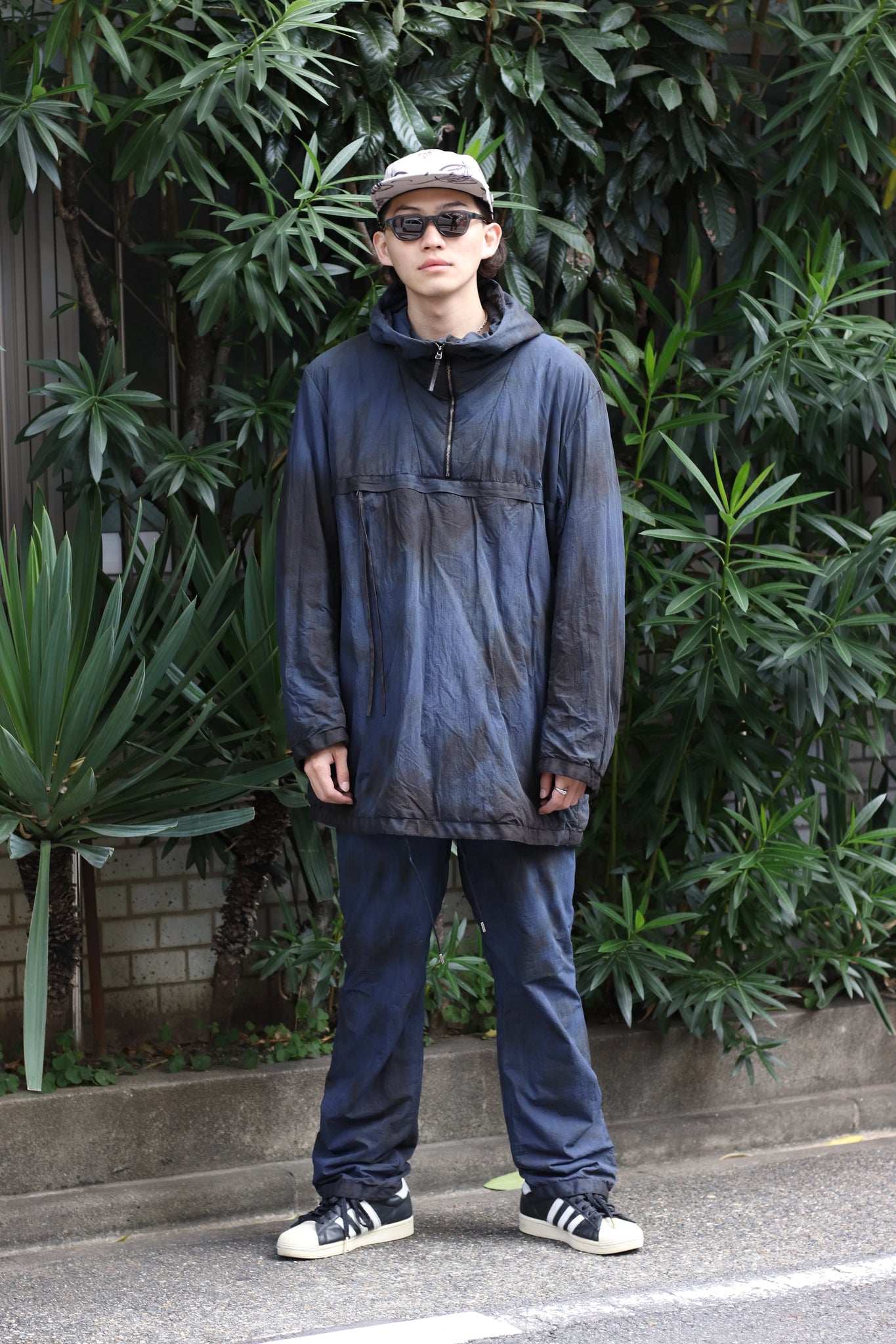 NULABELの21AWのNATURAL DYED ANORAK