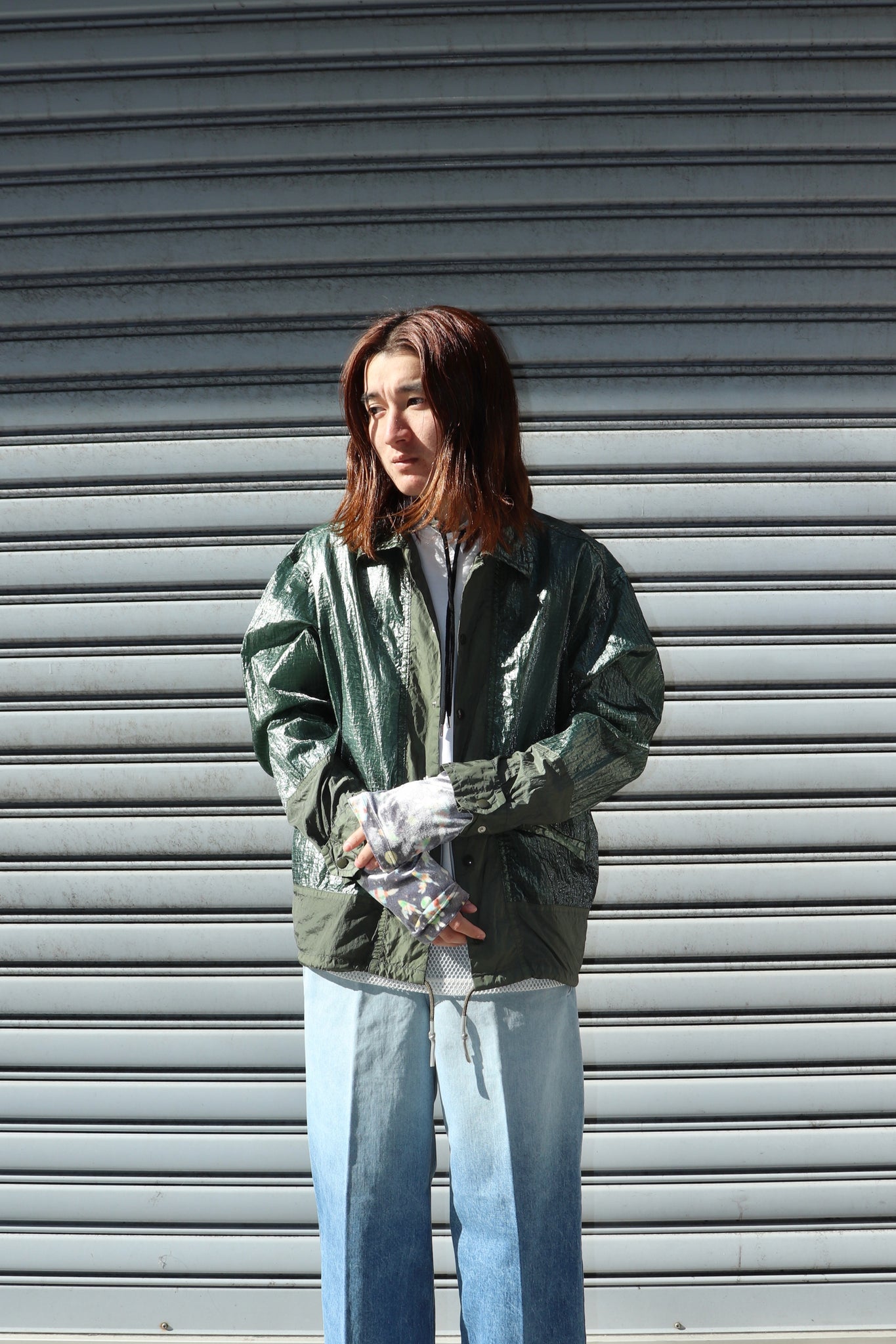 Ripstop blouson(KHAKI)を使用したスタイリング画像