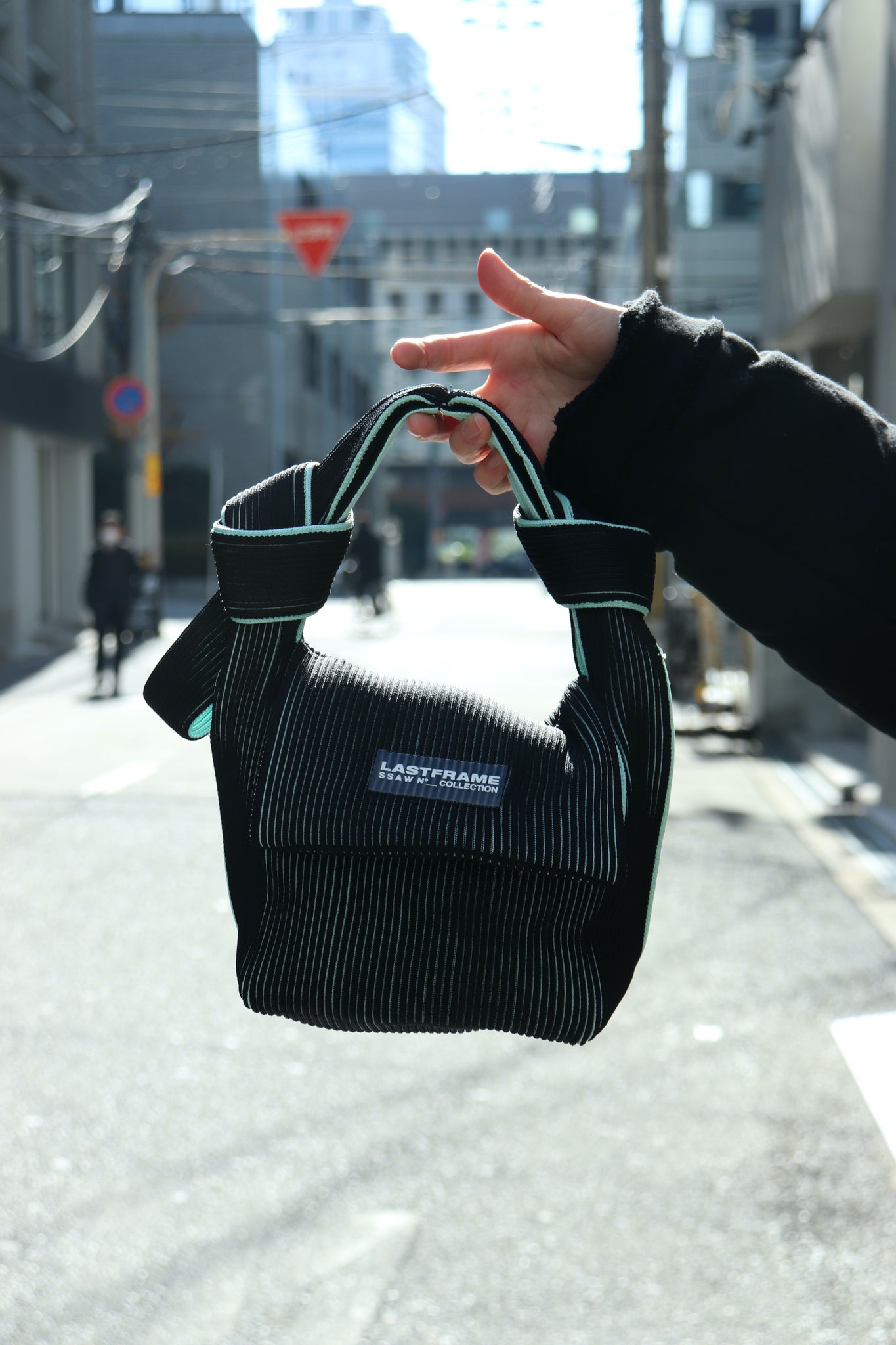 LASTFRAME 23SS TWO TONE OBI BAG