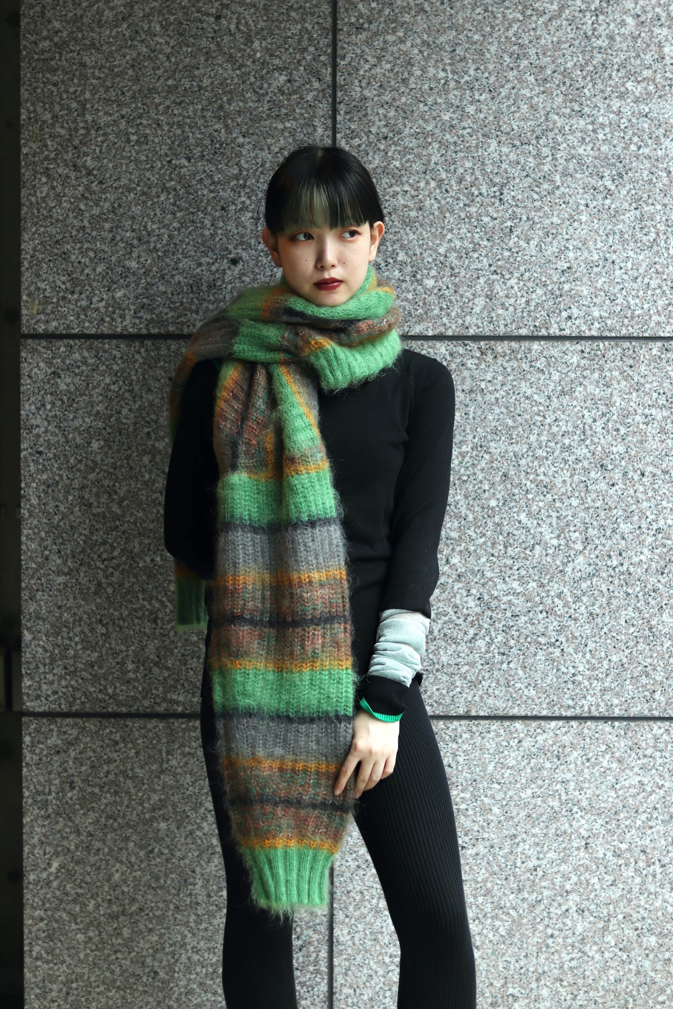 Mohair Top and Scarf – PALETTE art alive ONLINE STORE