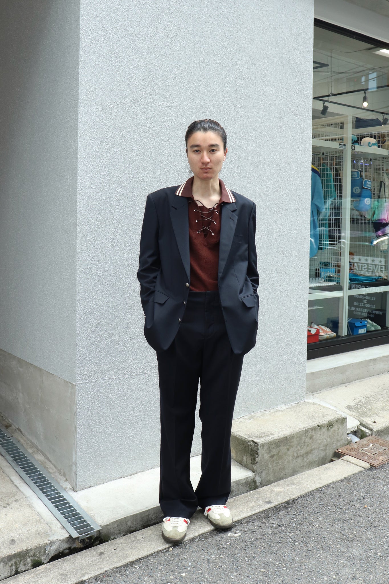 Styling image using LittleBig Low 3b Blazer (Navy)