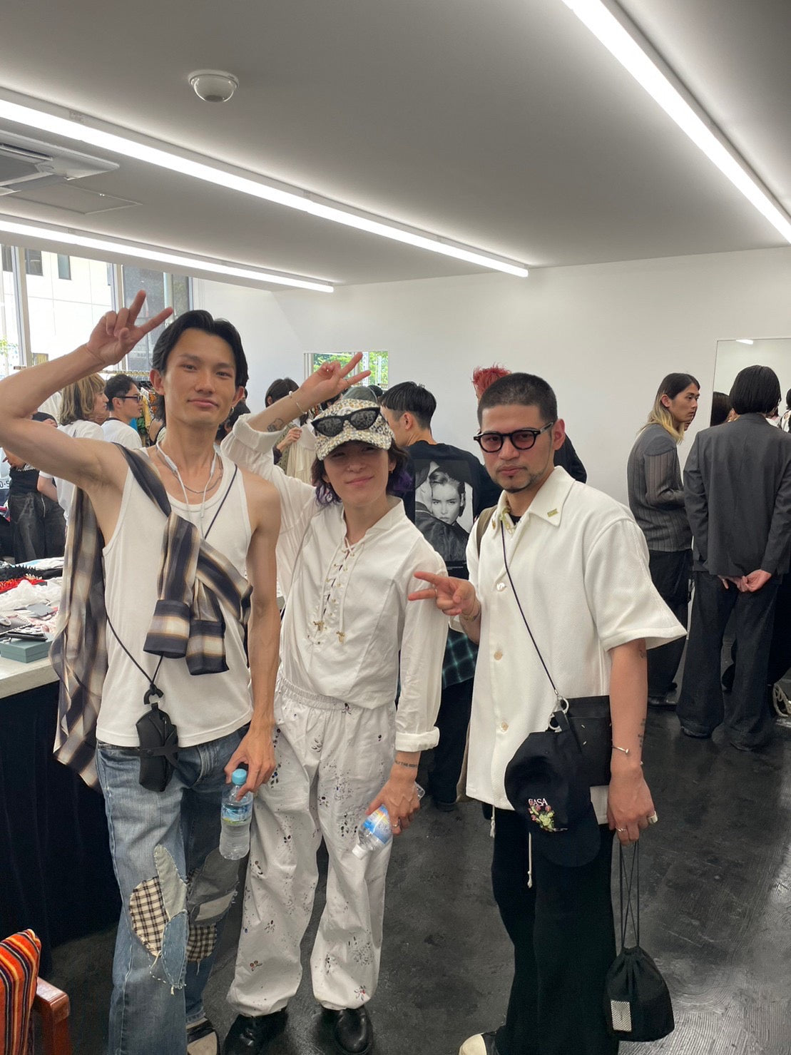 Photos of Nagoya at the opening party of Palette Art Alive FUKUOKA