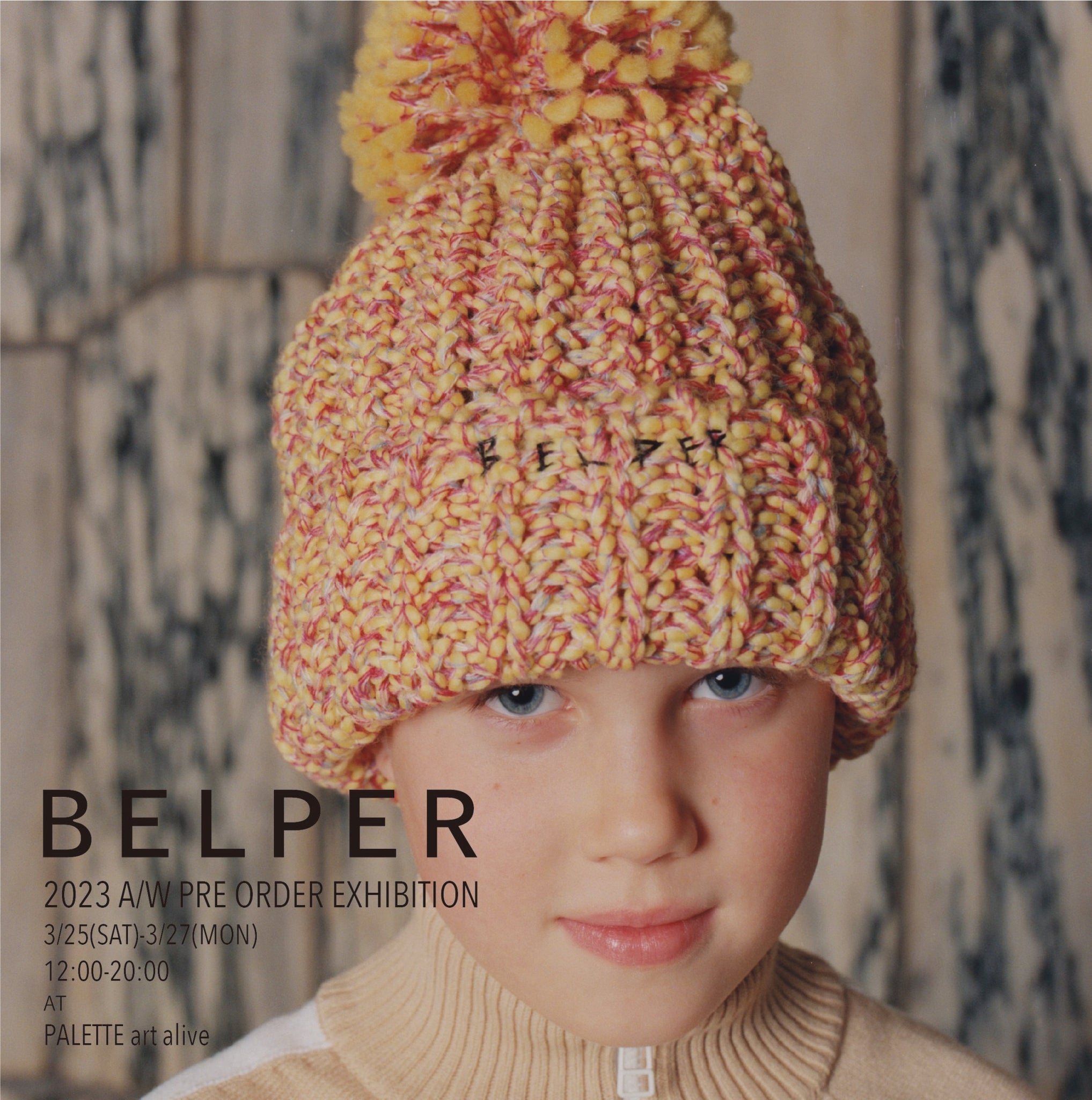 Belper 23aw Pre Order EXHIBITION