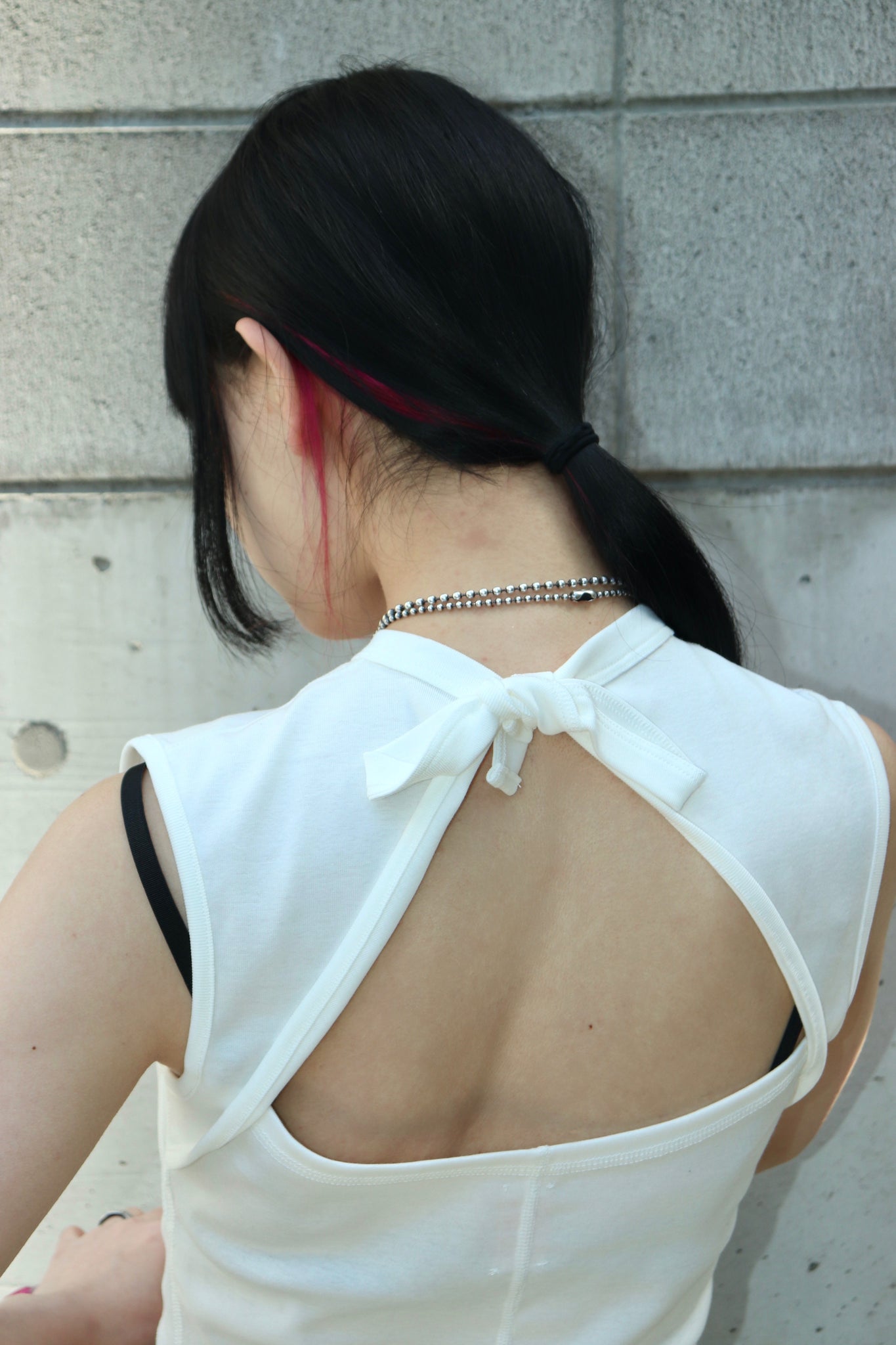 FETICO 23SS TRIANGLE SLEEVELESS TOPを使用したスタイリング画像