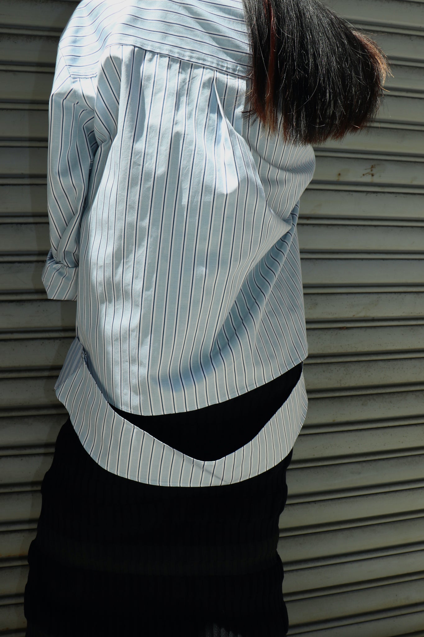 Styling image using kotohayokozawa 23ss Layered Shirts
