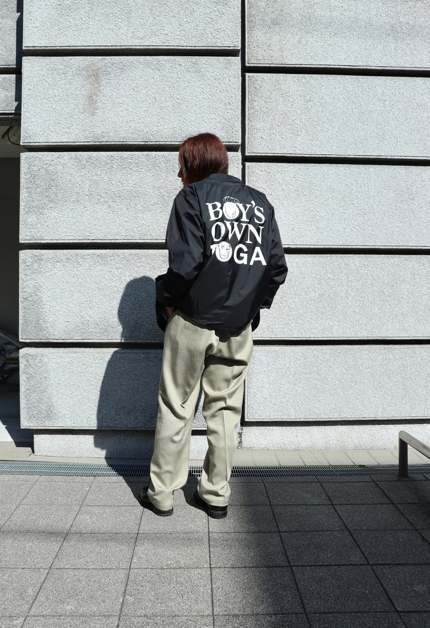 Coach jacket BOY'S OWN SPを使用したスタイリング画像