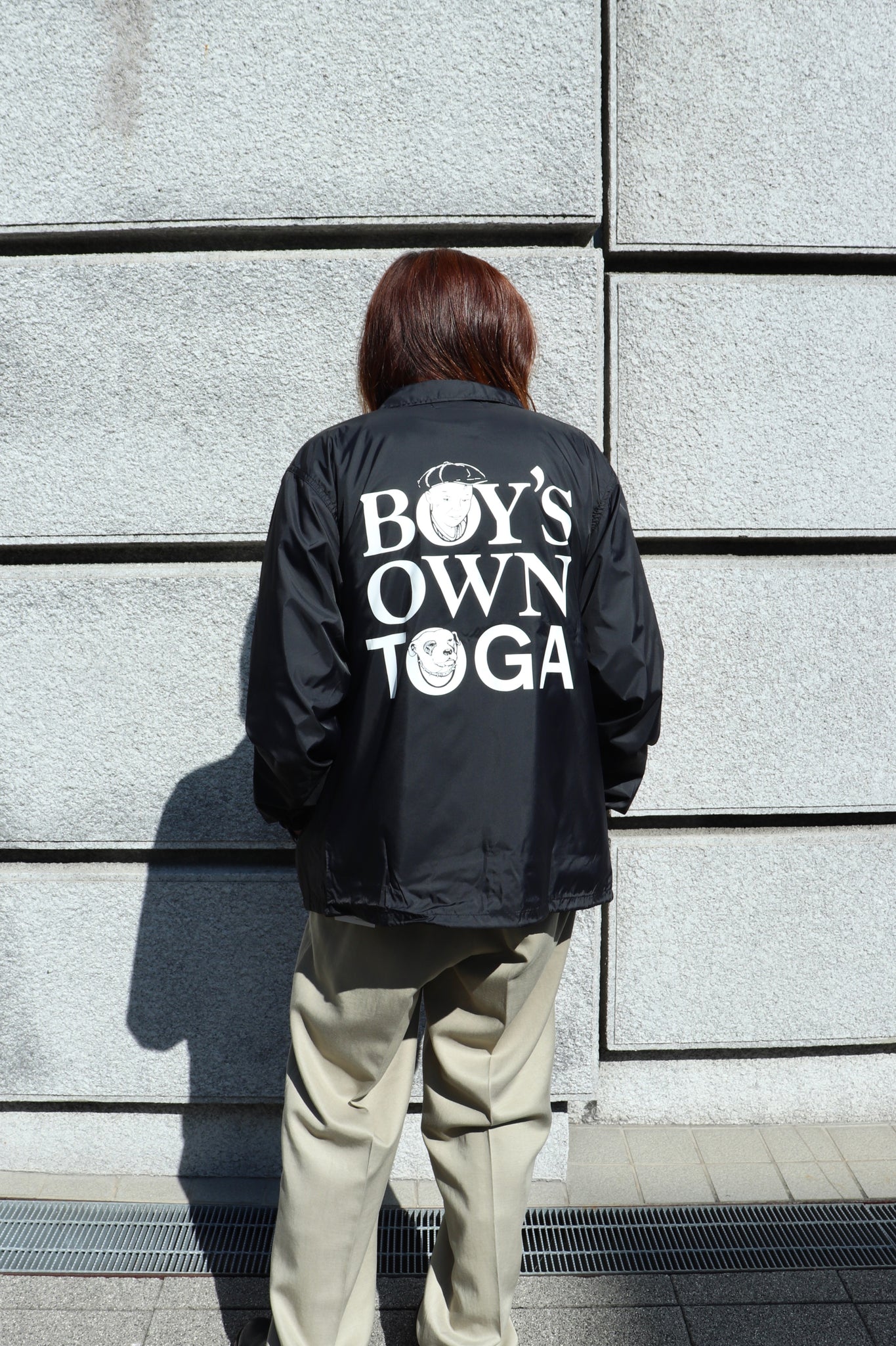 Coach jacket BOY'S OWN SPを使用したスタイリング画像