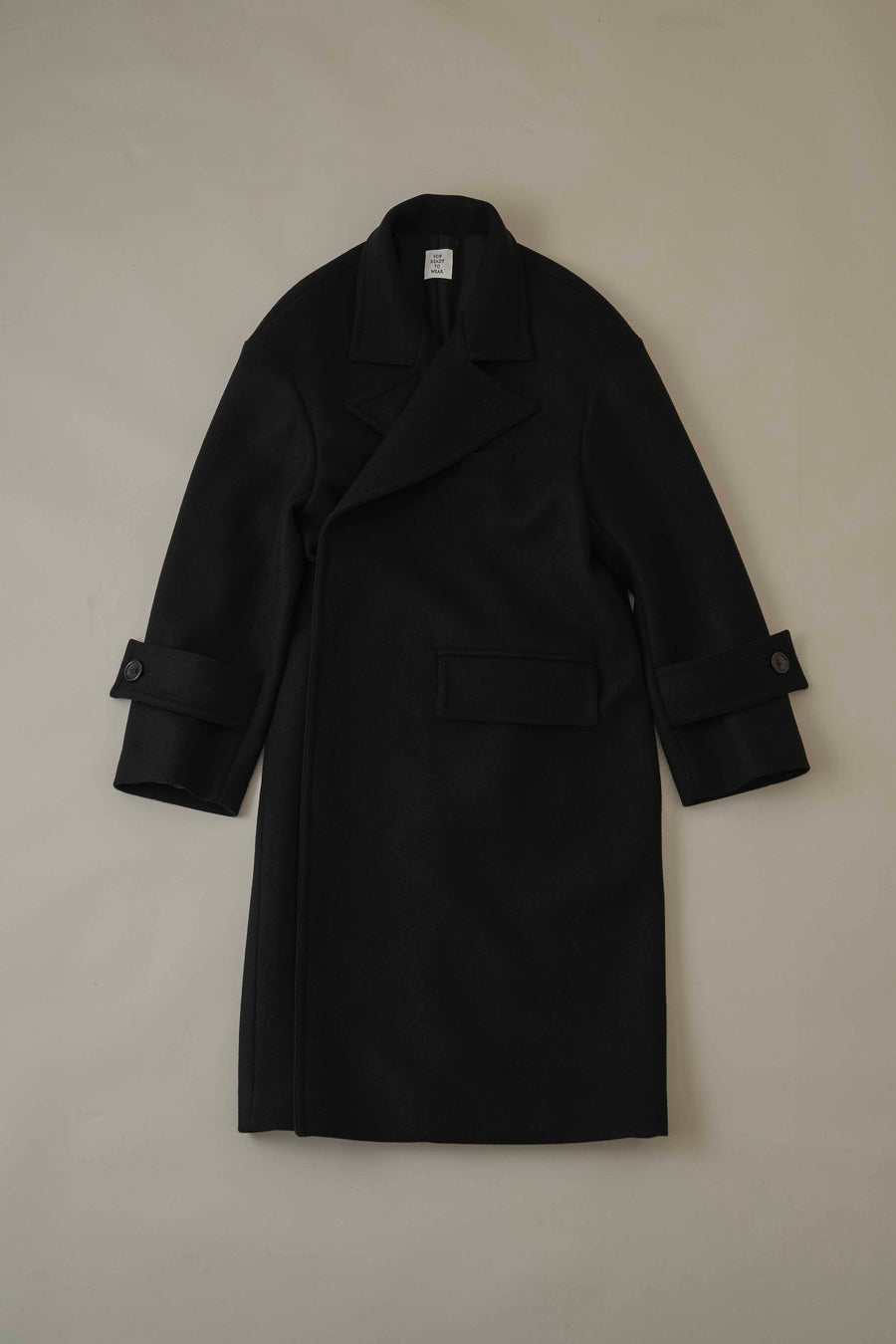 送料無料（沖縄配送） Soe 22aw deep breasted wool coat - 通販