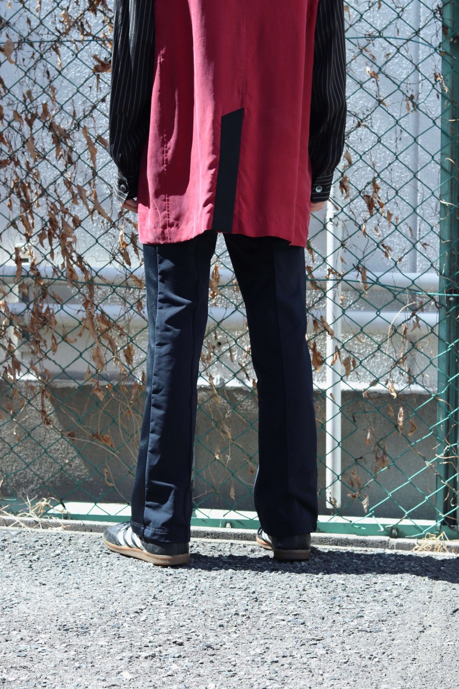 【20%OFF】［ー］MINUS  FLARE TRUCK TROUSERS