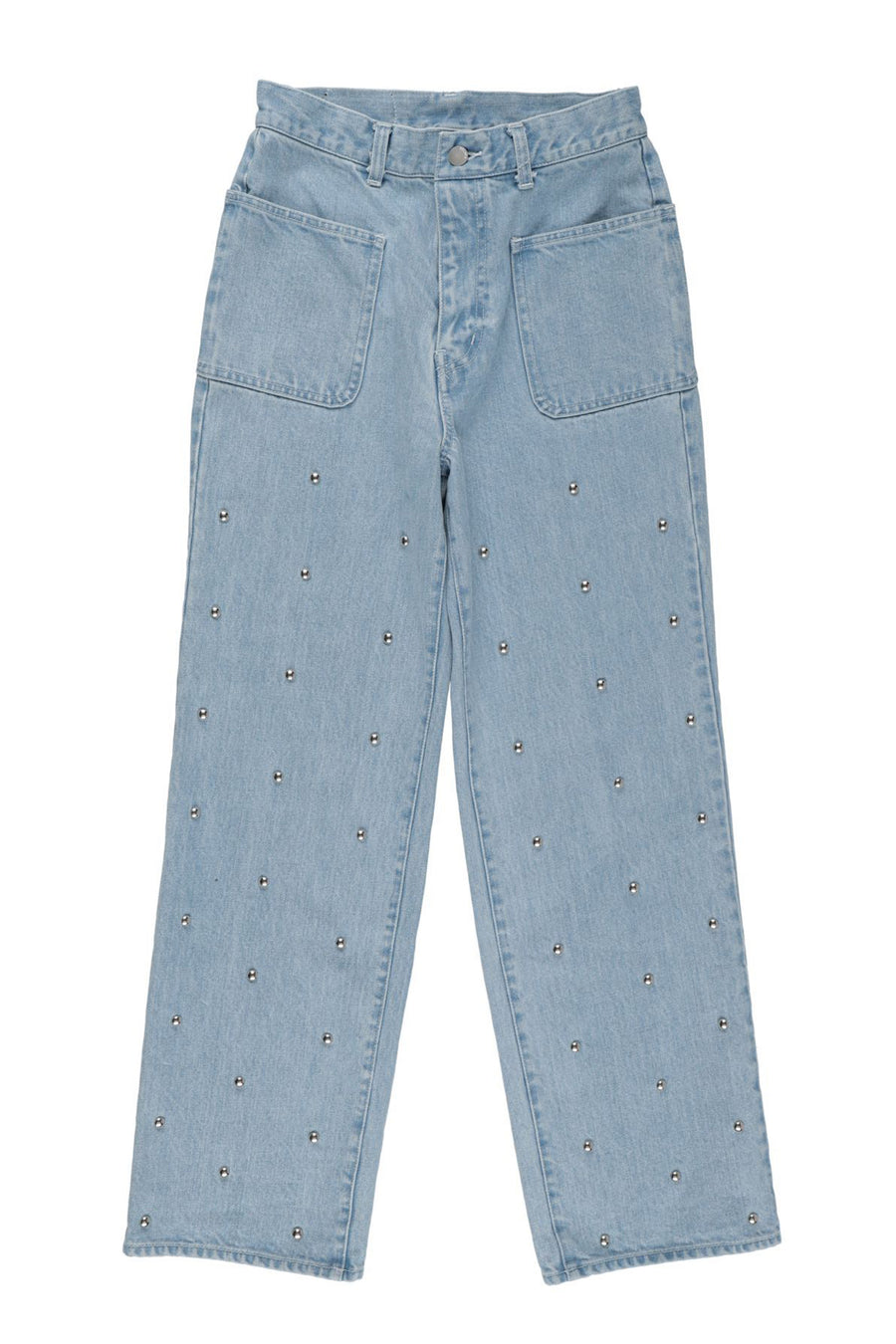 BELPER(ベルパー)の22AW EMBELLISHED DENIM PANTSの通販｜PALETTE art