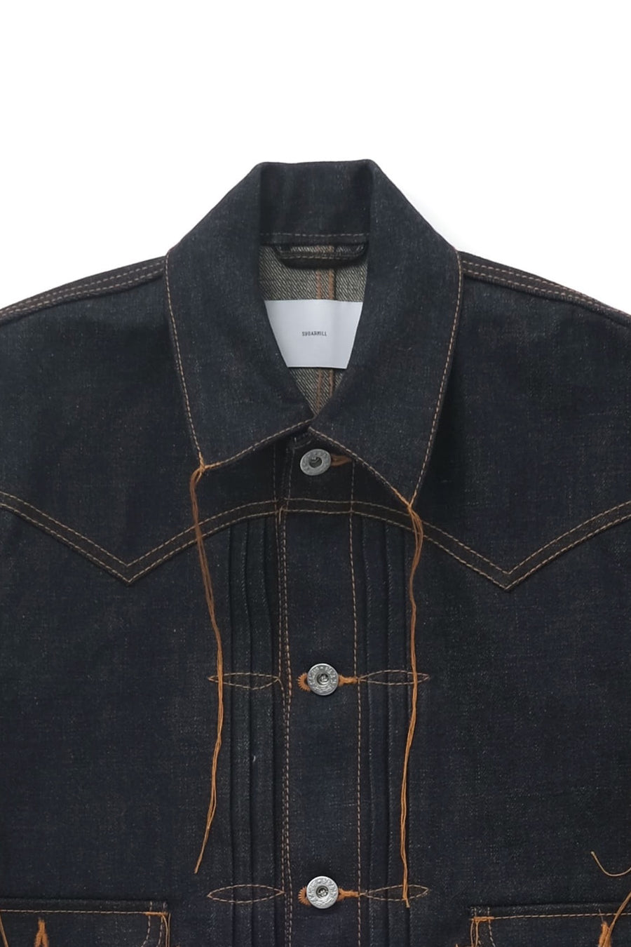 Sugarhill LOOSE THREAD DENIM JACKET - greatriverarts.com