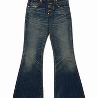 SUGARHILL(シュガーヒル)のMUSTY FADED BELL BOTTOM DENIM PANTSの通販