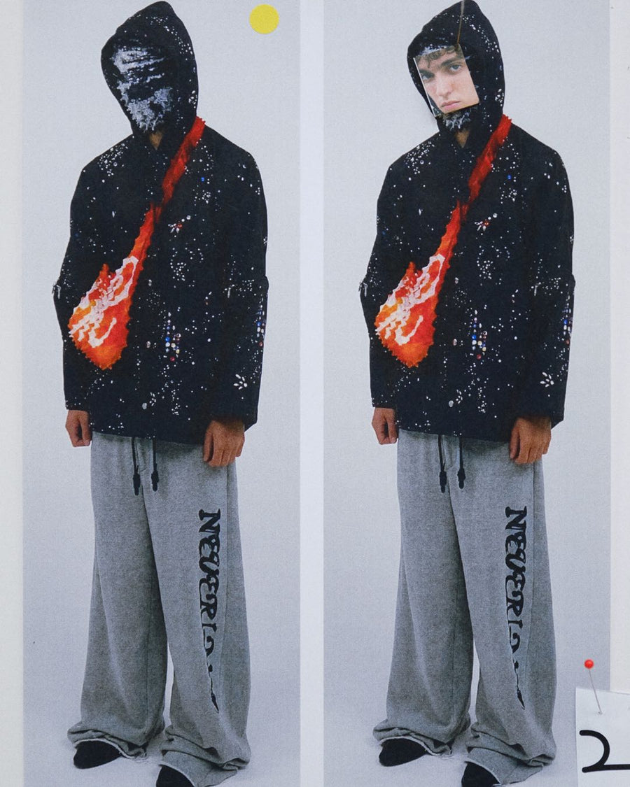 MASU 23ss NEVERLAND BAGGY スウェットパンツ 42-