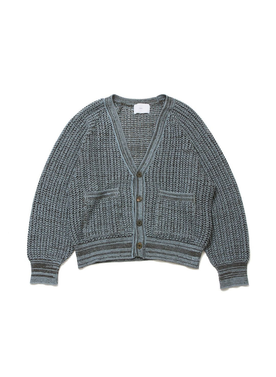 SUGARHILL(シュガーヒル)のCOTTON OPEN WORK KNIT CARDIGAN CHOCOLATE