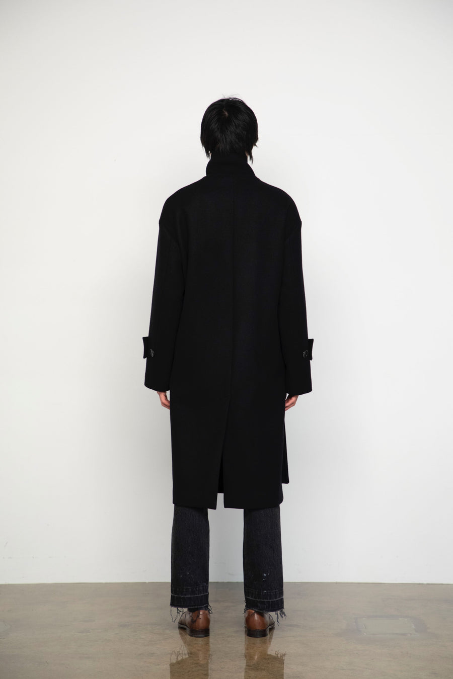 つやあり Soe 22aw deep breasted wool coat | www.tegdarco.com