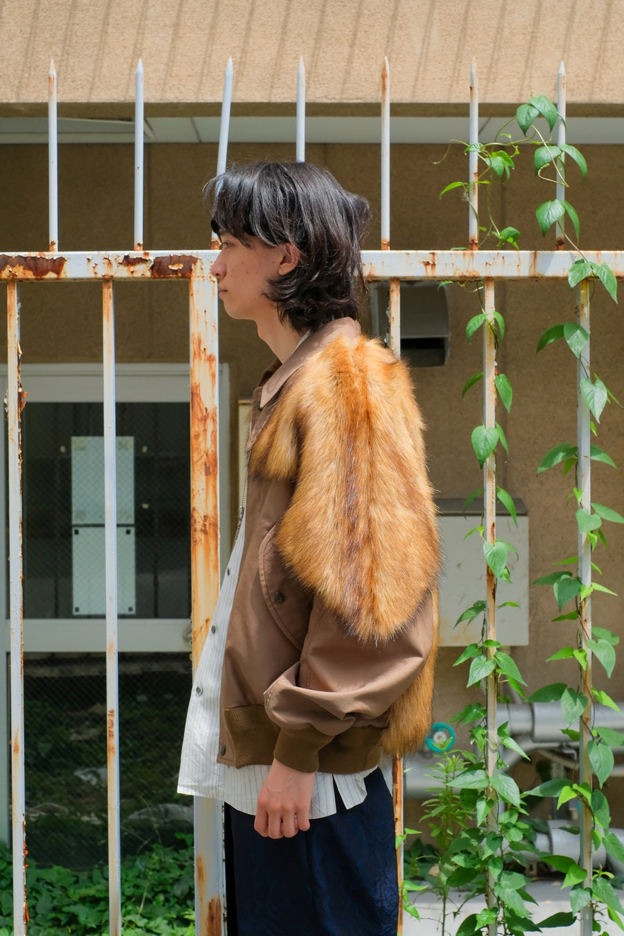 くつろぎカフェタイム toga virilis 19aw fake fur blouson - 通販