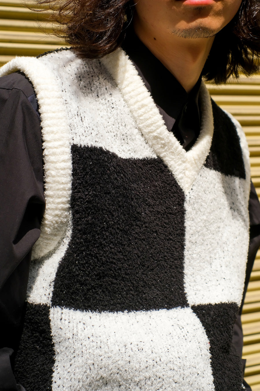 ホワイト LITTLEBIG Pattern Knit Vest uwGV3-m17807224628 ホワイト