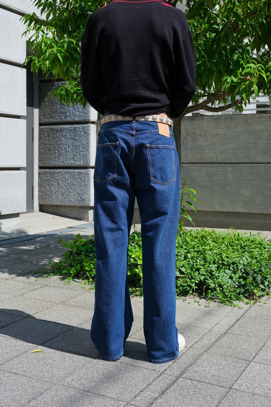 SOSHIOTSUKI Grunge lupe denim pants-