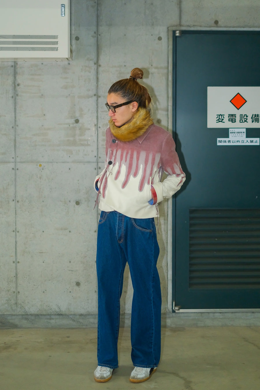 リバーシブルタイプ soshiotsuki 22aw FrontLowrizeDenim Pants